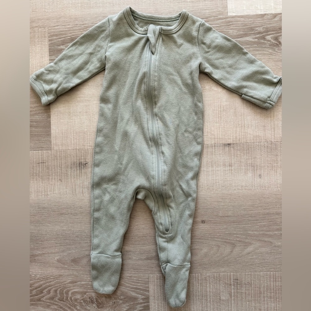 O2 Baby Sage Organic Cotton Sleeper 0-3M